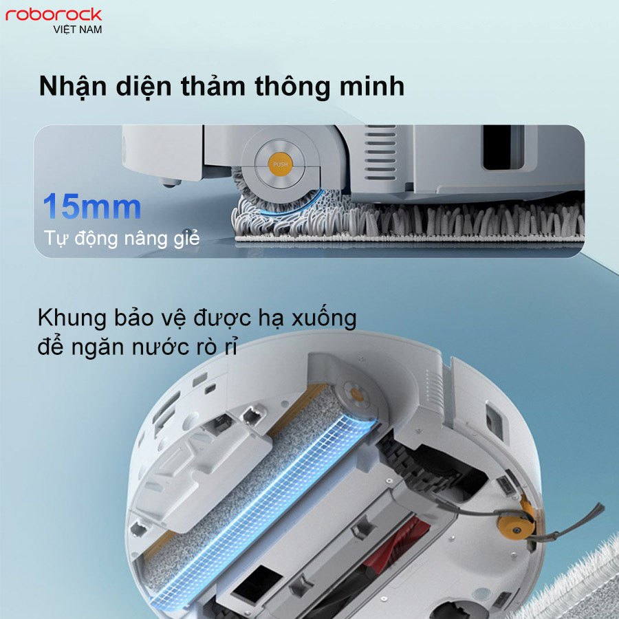Robot hút bụi lau nhà Roborock Qrevo Curv 2 Flow - Hàng Chính Hãng 5 Roborock Curv 2 Flow
