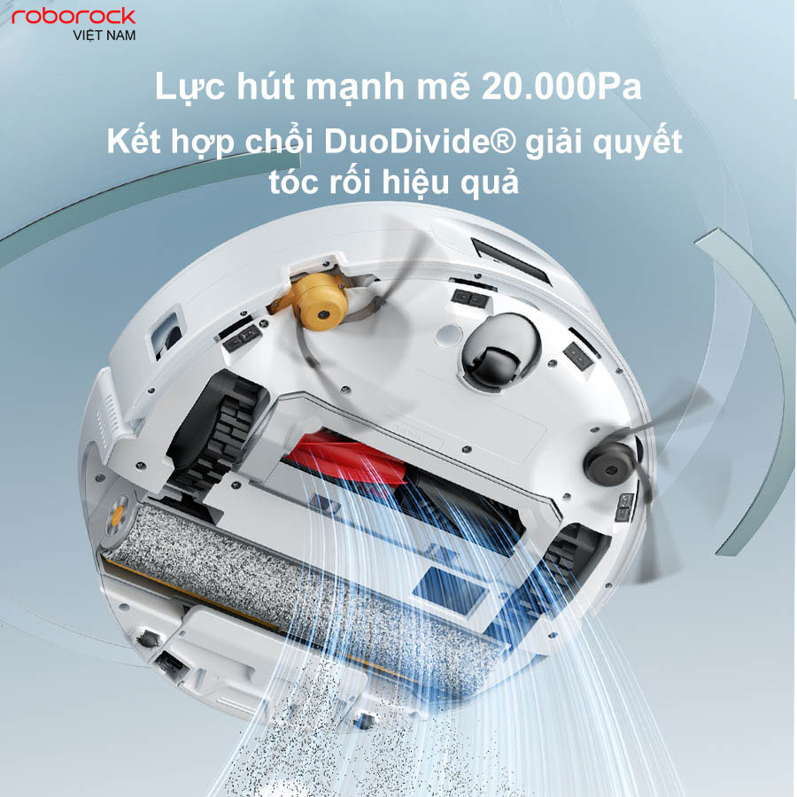 Robot hút bụi lau nhà Roborock Qrevo Curv 2 Flow - Hàng Chính Hãng 6 Roborock Curv 2 Flow
