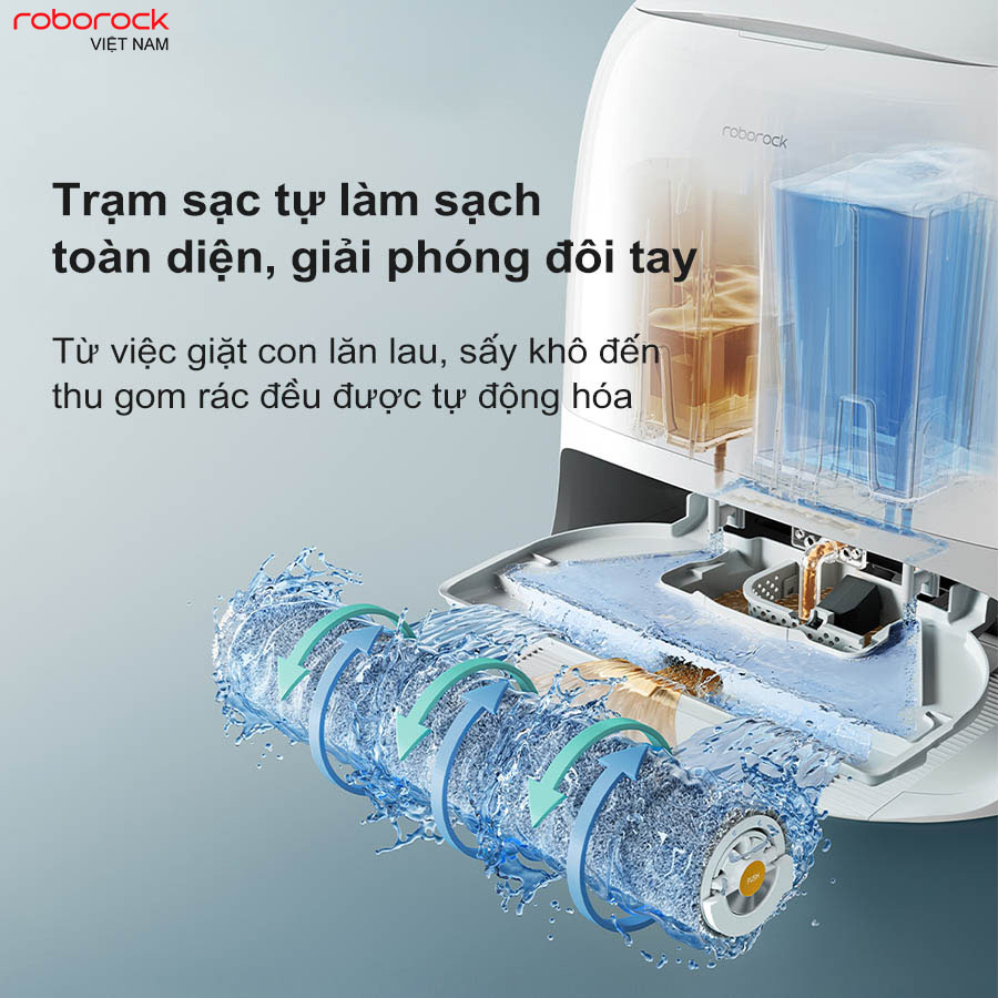 Robot hút bụi lau nhà Roborock Qrevo Curv 2 Flow - Hàng Chính Hãng 8 Roborock Curv 2 Flow