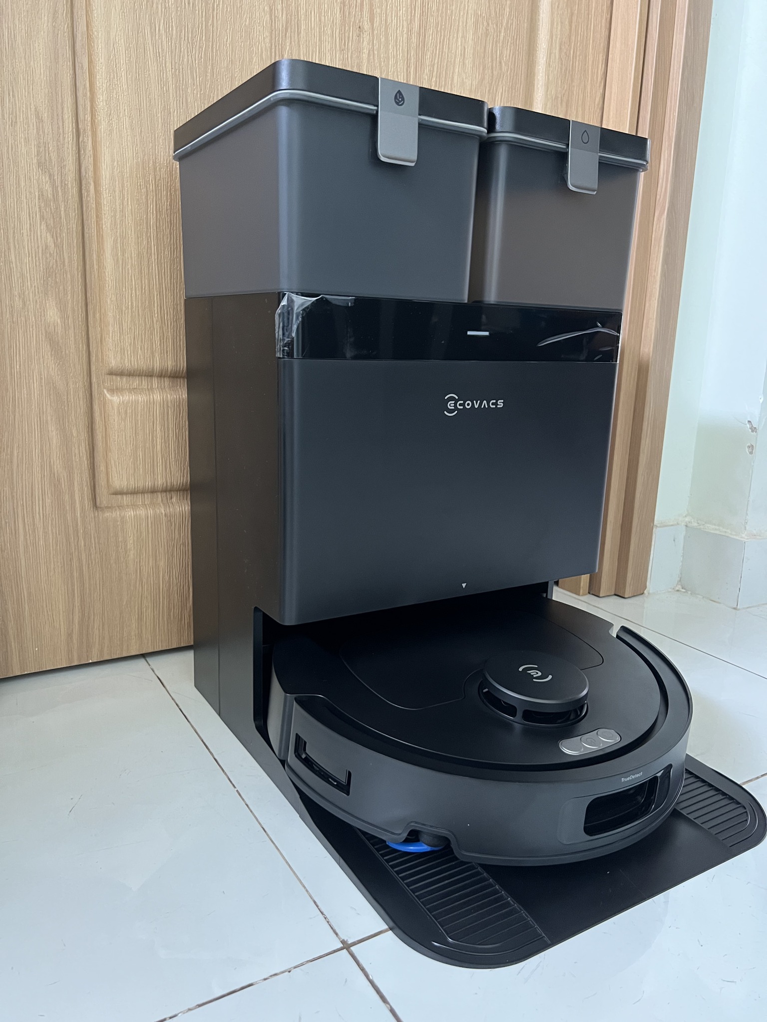 Robot hút bụi lau nhà Ecovacs T30C - Đen Hàng trưng bày - Ảnh 4