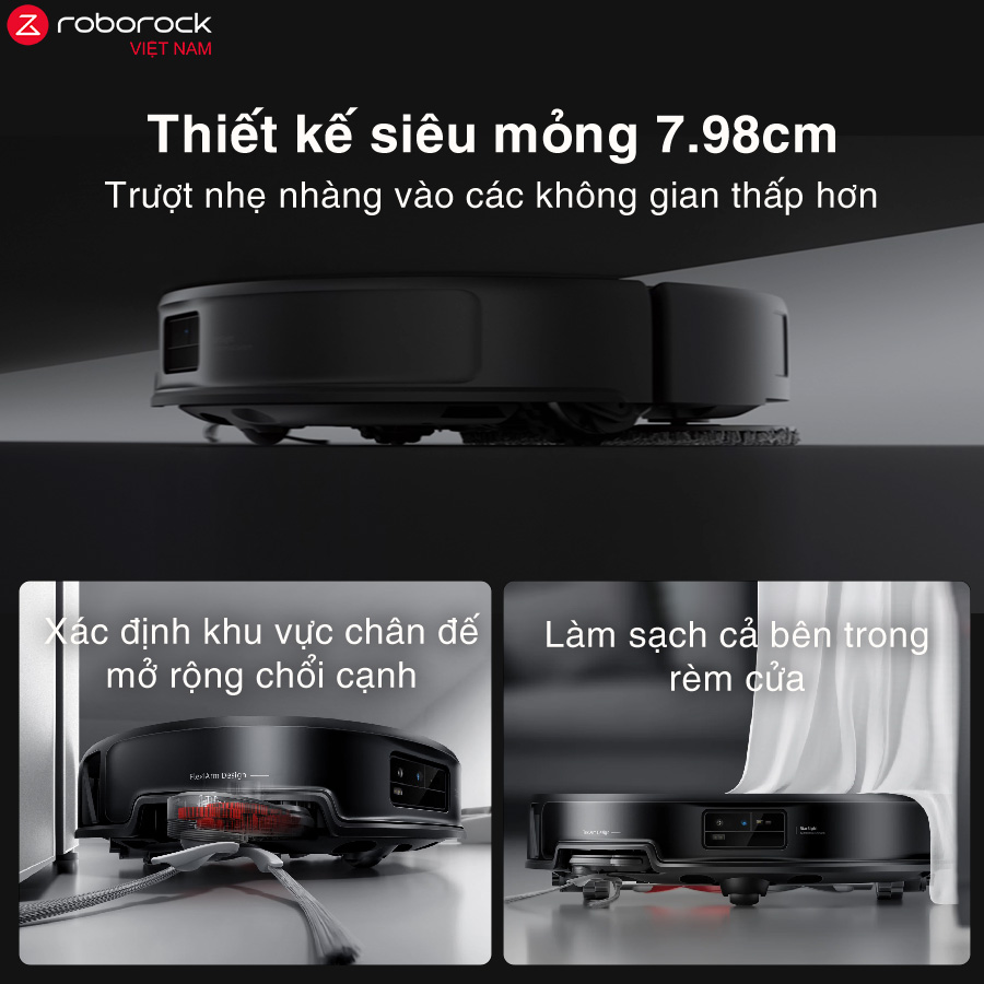 Robot hút bụi lau nhà Roborock Saros 20