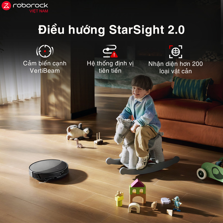 Robot hút bụi lau nhà Roborock Saros 20