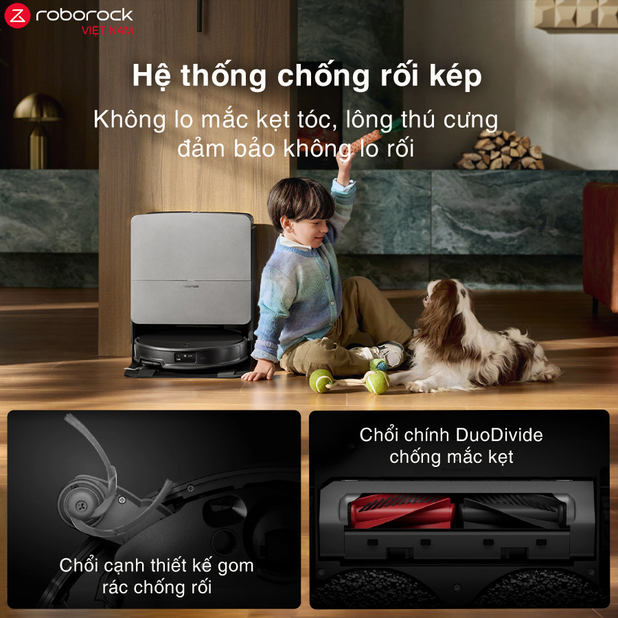 Robot hút bụi lau nhà Roborock Saros 20